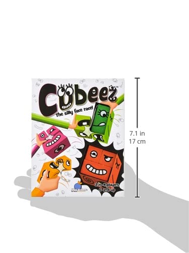 Blue Orange Cubeez Original Matching Face Changing Expression Puzzle Race with Wooden Cubes Games, 1 to 4 Players, Ages 6+ - Image 3