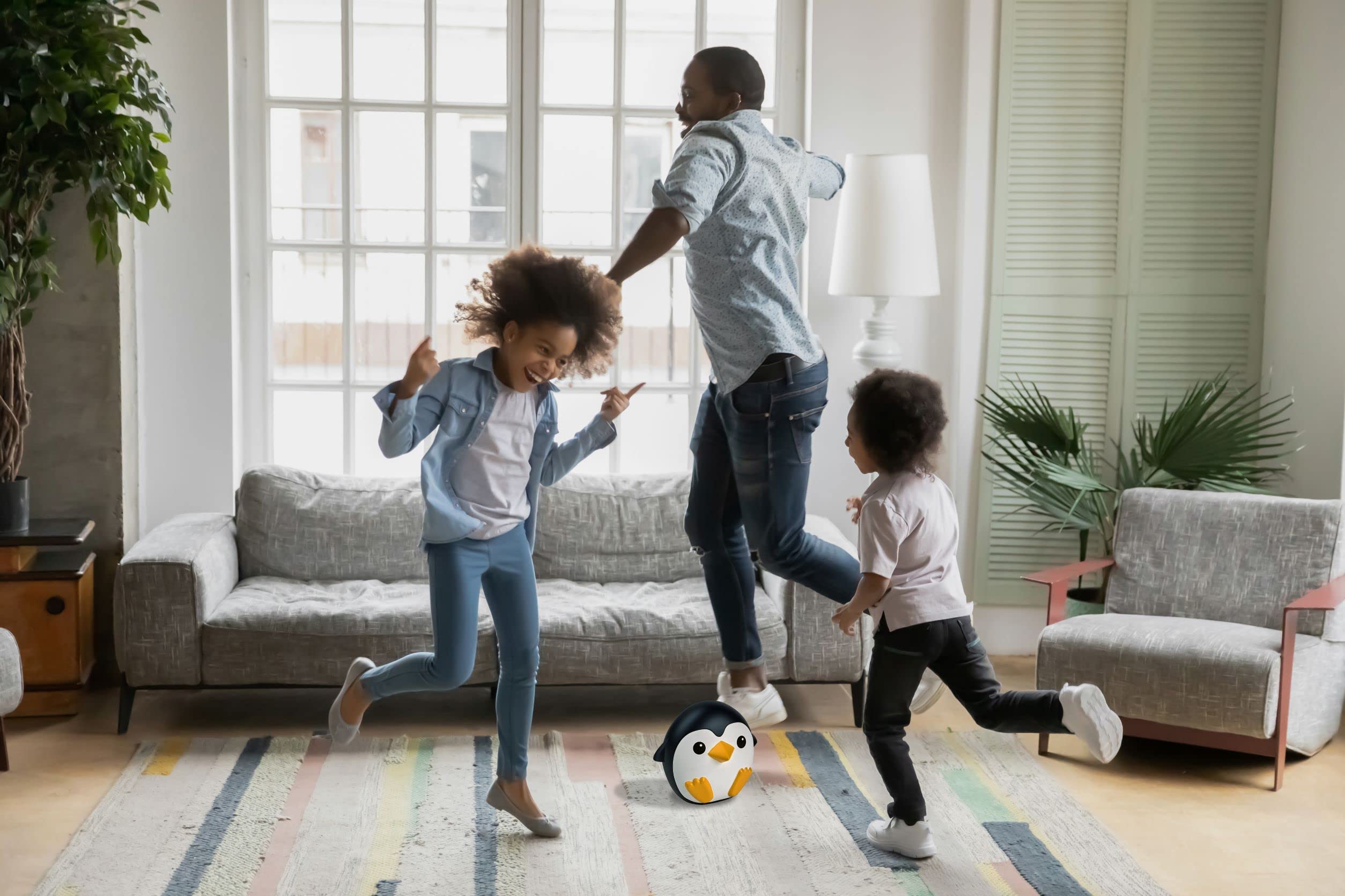 Blue Orange Freeze Dance with Chilly Fun Interactive Children Game - Educational Penguin Music and Dance Game Games - 1 to 4 Players for Ages 4+ - Image 3