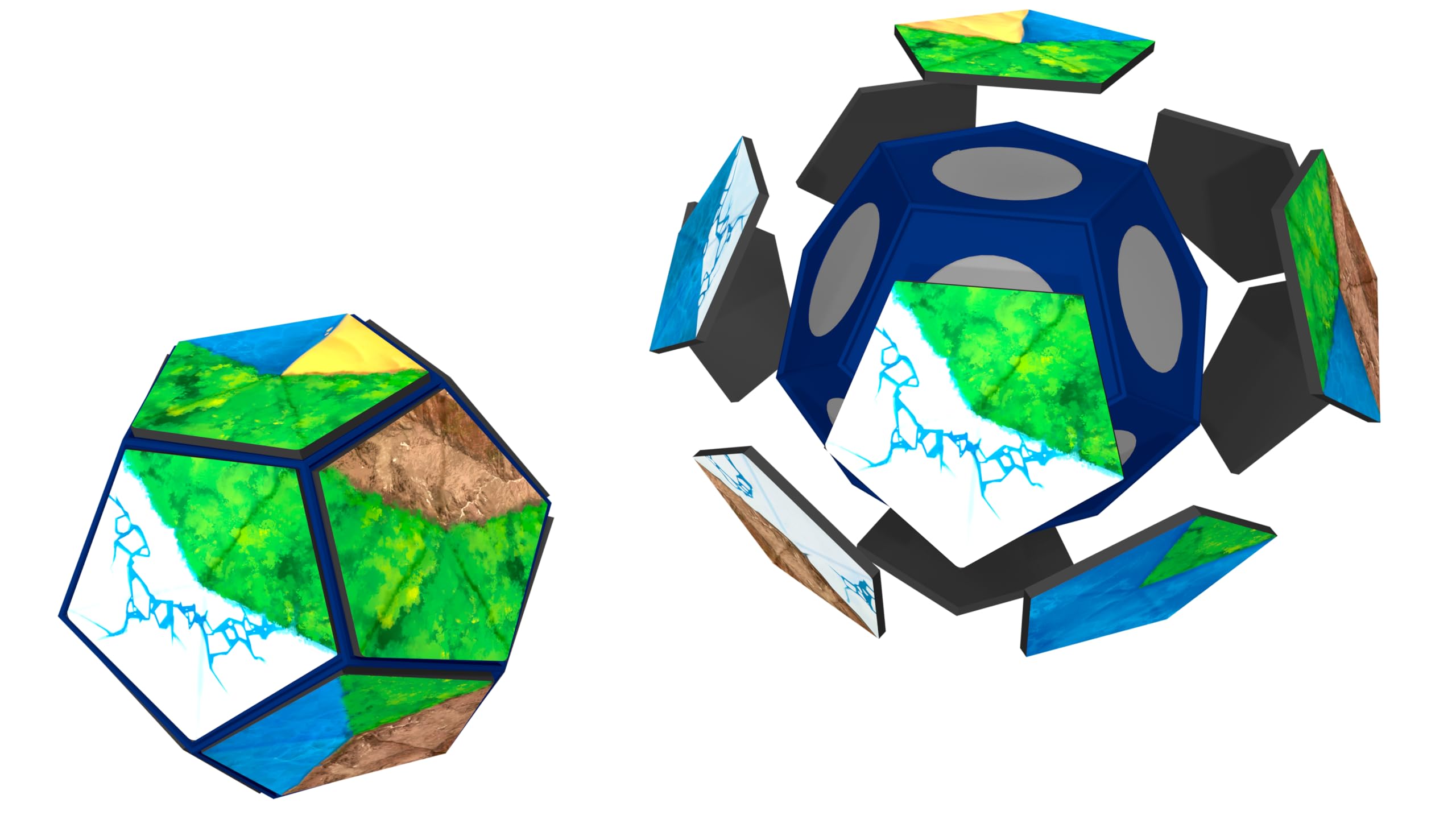 Blue Orange Games Planet Board Game - Award Winning Kids, Family or Adult Strategy 3D Board Game for 2 to 4 Players. Recommended for Ages 8 & Up. - Image 4